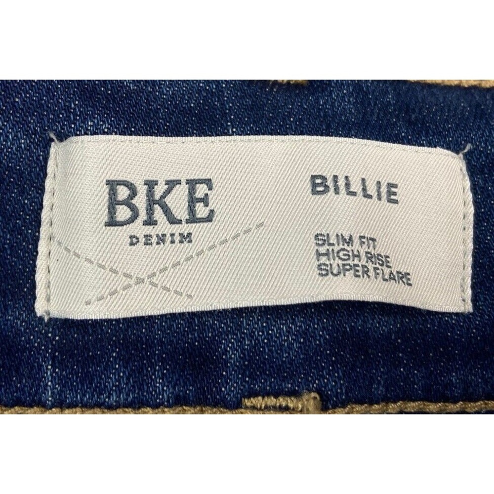 Dark Wash Flared Women’s Jeans - Picture 3 of 13